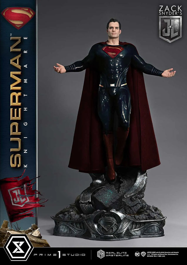 Superman (Knightmare DX Bonus) Justice League (Film) – Prime1Studio – ActionFigure Brasil