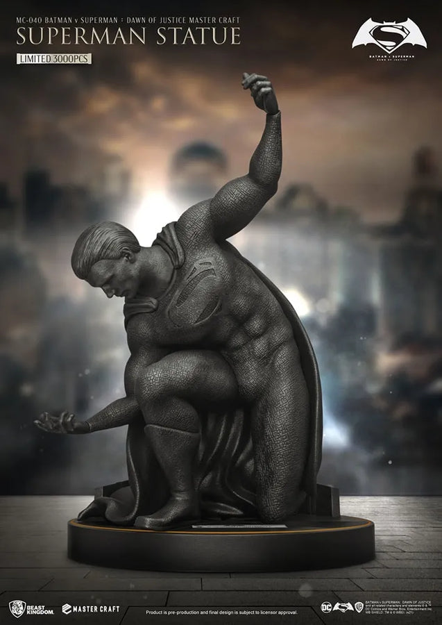 Superman - LIMITED EDITION: 3000 – Beast Kingdom – ActionFigure Brasil