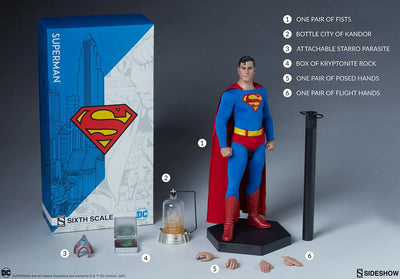 Superman - LIMITED EDITION – Sideshow Collectibles – ActionFigure Brasil — acessórios