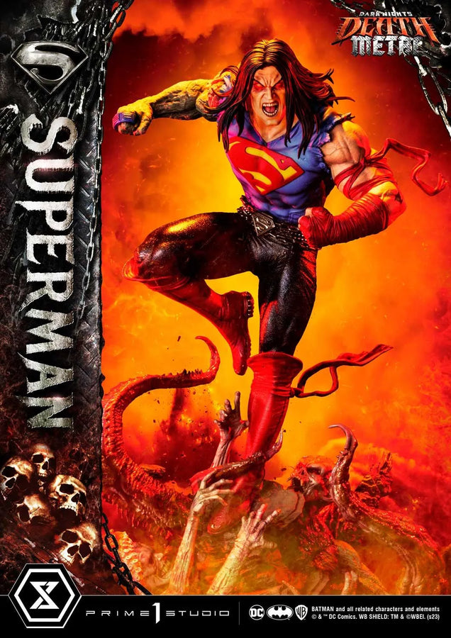 Superman (Regular Version) Dark Nights: Death Metal (Comics) – Prime1Studio – ActionFigure Brasil
