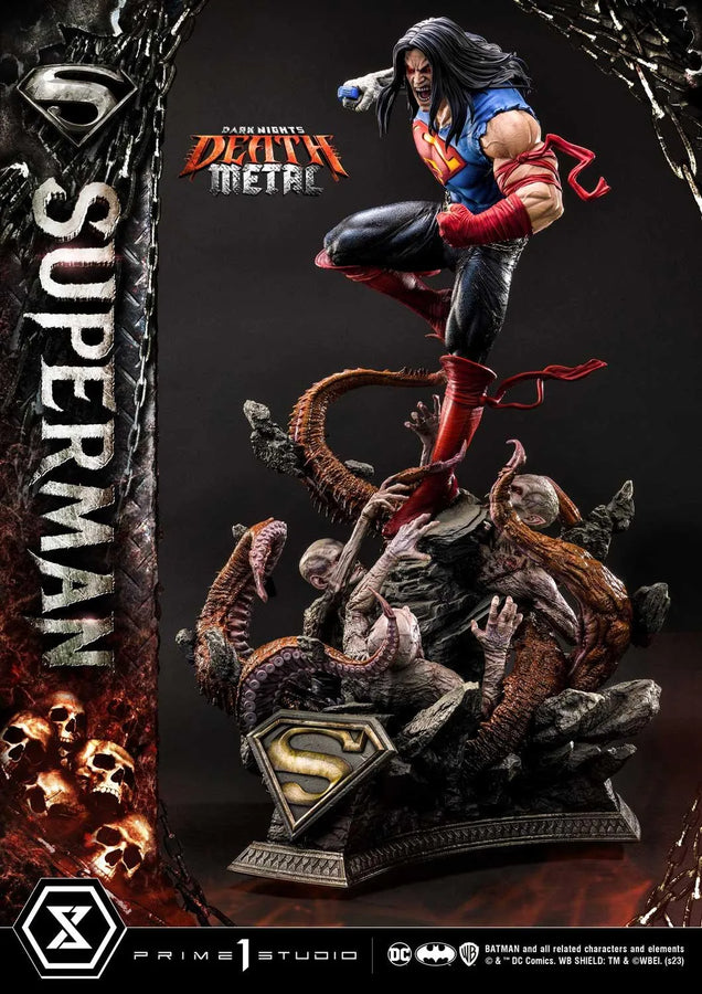 Superman (Regular Version) Dark Nights: Death Metal (Comics) – Prime1Studio – ActionFigure Brasil