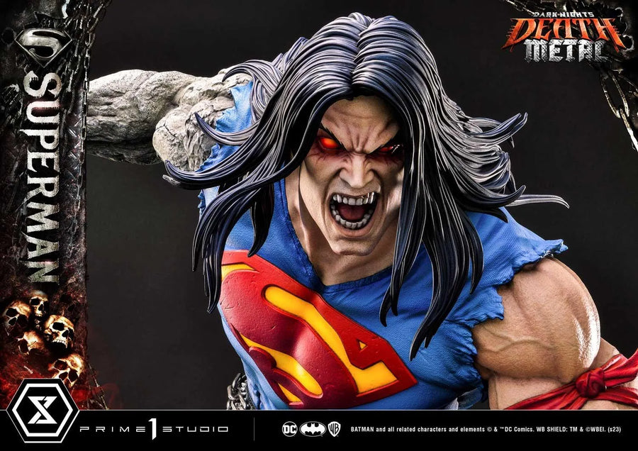 Superman (Regular Version) Dark Nights: Death Metal (Comics) – Prime1Studio – ActionFigure Brasil