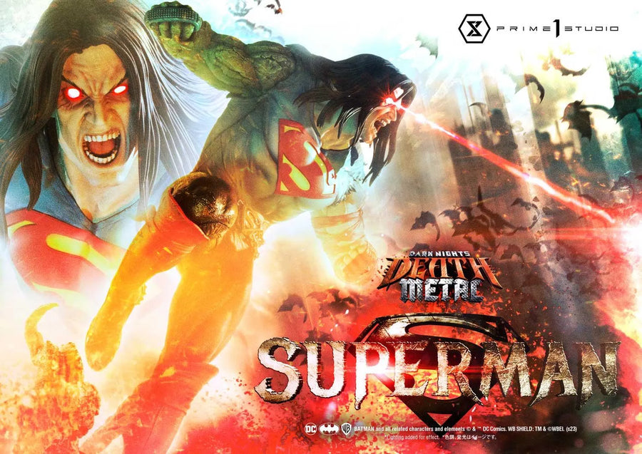 Superman (Regular Version) Dark Nights: Death Metal (Comics) – Prime1Studio – ActionFigure Brasil
