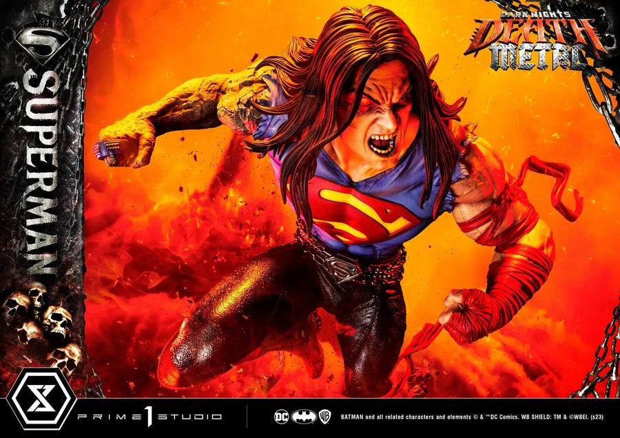Superman (Regular Version) Dark Nights: Death Metal (Comics) – Prime1Studio – ActionFigure Brasil