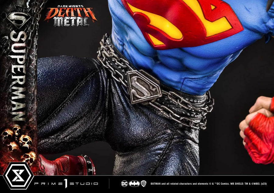 Superman (Regular Version) Dark Nights: Death Metal (Comics) – Prime1Studio – ActionFigure Brasil