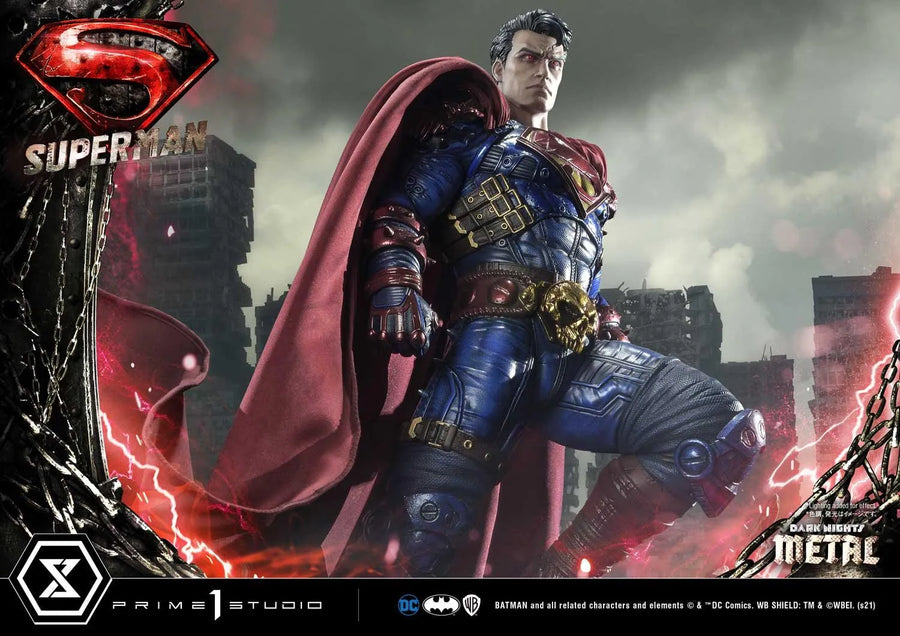 Superman (Regular Version) Dark Nights: Metal (Comics) – Prime1Studio – ActionFigure Brasil