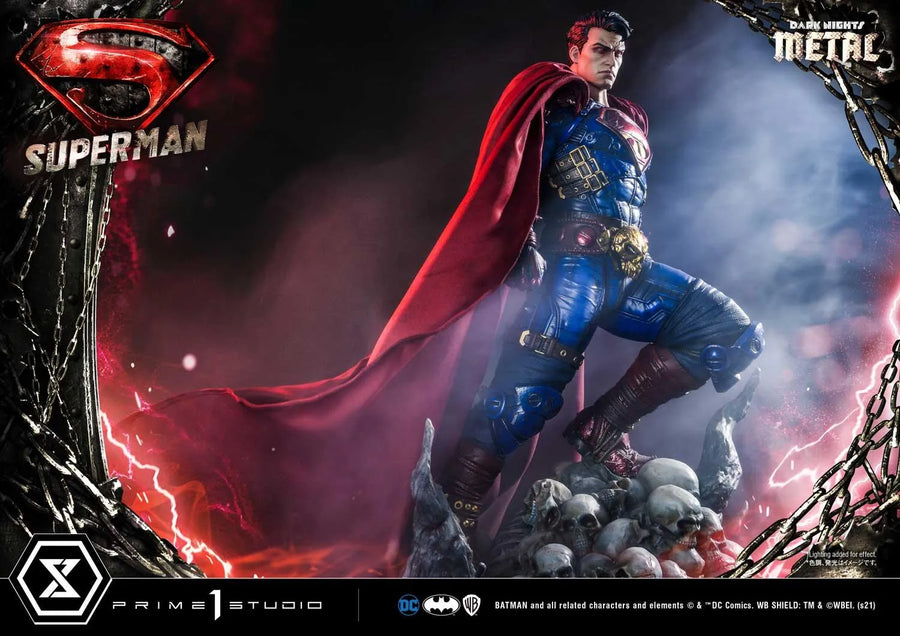 Superman (Regular Version) Dark Nights: Metal (Comics) – Prime1Studio – ActionFigure Brasil