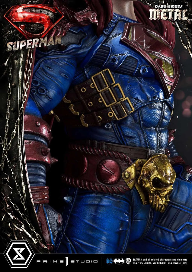 Superman (Regular Version) Dark Nights: Metal (Comics) – Prime1Studio – ActionFigure Brasil