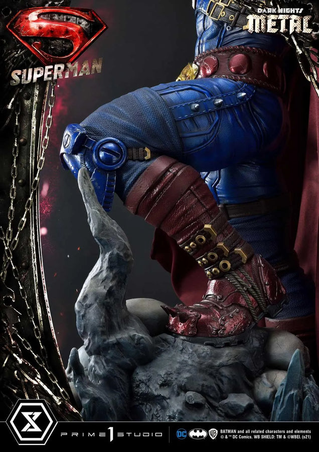 Superman (Regular Version) Dark Nights: Metal (Comics) – Prime1Studio – ActionFigure Brasil
