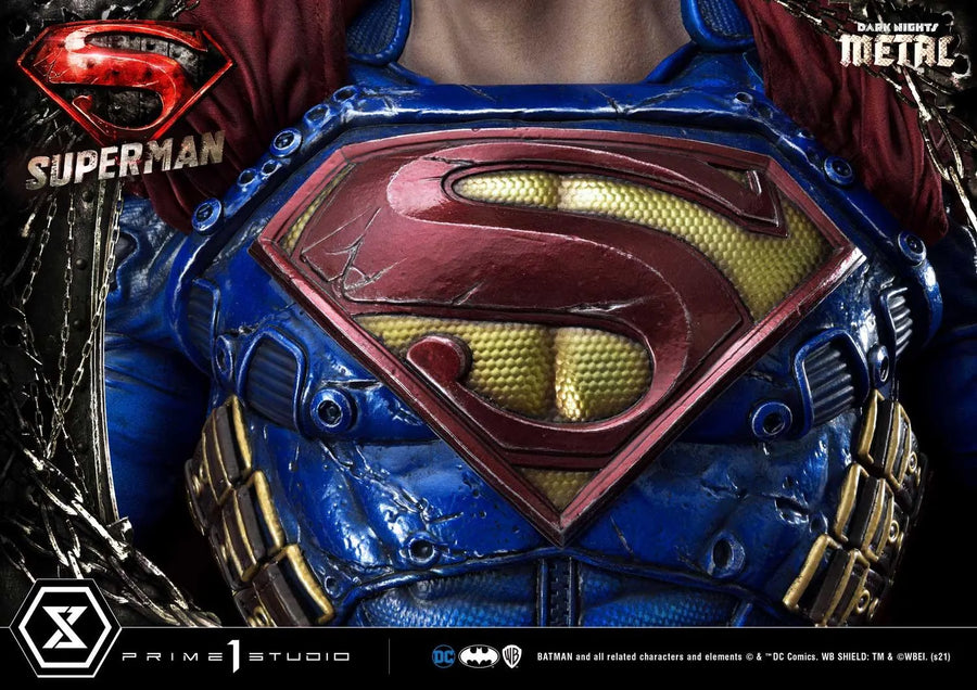 Superman (Regular Version) Dark Nights: Metal (Comics) – Prime1Studio – ActionFigure Brasil