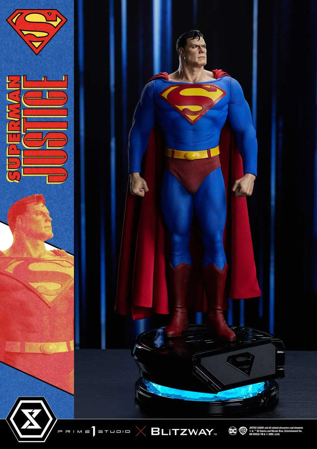 Superman (Regular Version) Justice (Comics) – Prime1Studio – ActionFigure Brasil
