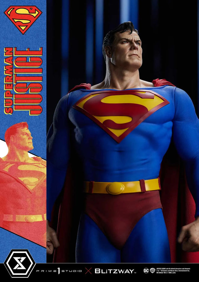 Superman (Regular Version) Justice (Comics) – Prime1Studio – ActionFigure Brasil