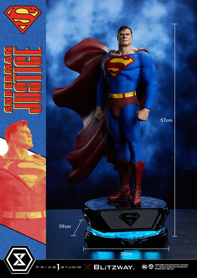 Superman (Regular Version) Justice (Comics) – Prime1Studio – ActionFigure Brasil