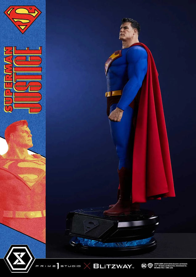 Superman (Regular Version) Justice (Comics) – Prime1Studio – ActionFigure Brasil