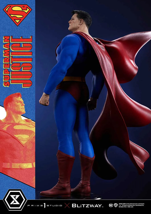 Superman (Regular Version) Justice (Comics) – Prime1Studio – ActionFigure Brasil