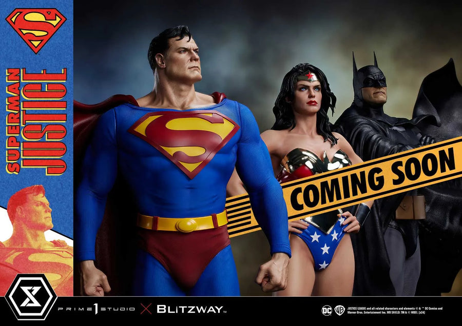 Superman (Regular Version) Justice (Comics) – Prime1Studio – ActionFigure Brasil