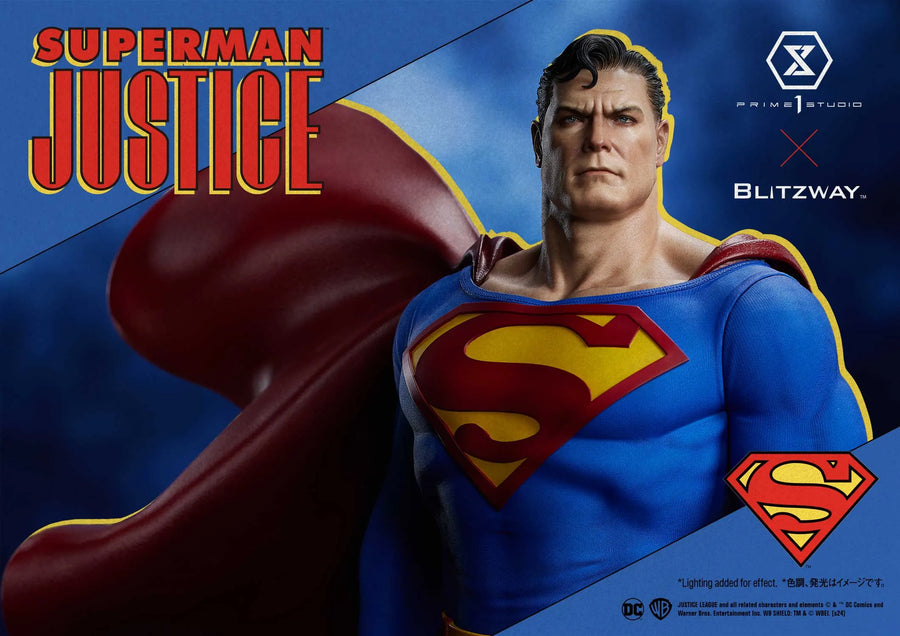 Superman (Regular Version) Justice (Comics) – Prime1Studio – ActionFigure Brasil