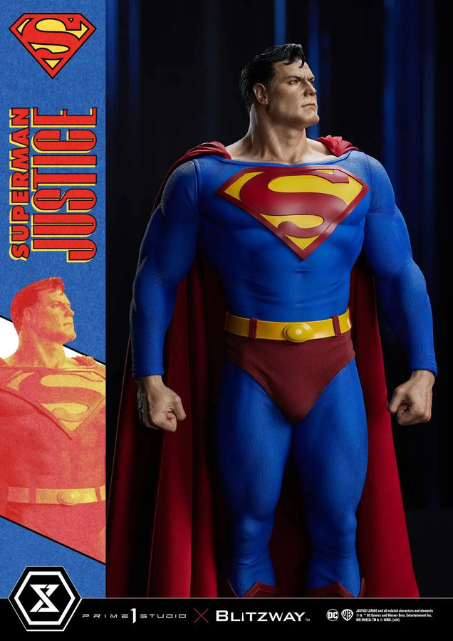 Superman (Regular Version) Justice (Comics) – Prime1Studio – ActionFigure Brasil