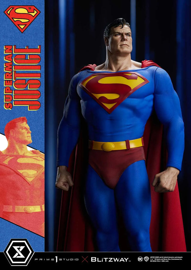 Superman (Regular Version) Justice (Comics) – Prime1Studio – ActionFigure Brasil