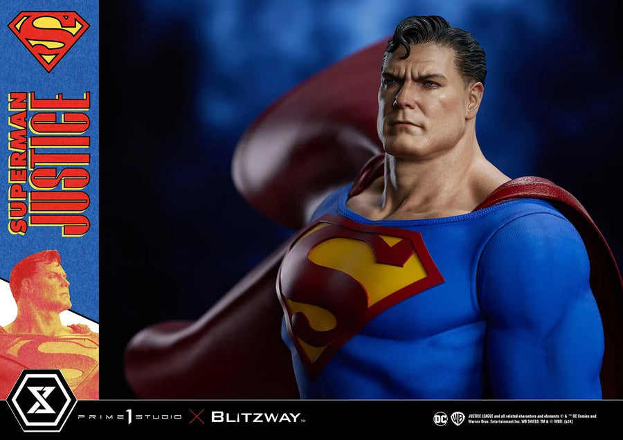 Superman (Regular Version) Justice (Comics) – Prime1Studio – ActionFigure Brasil