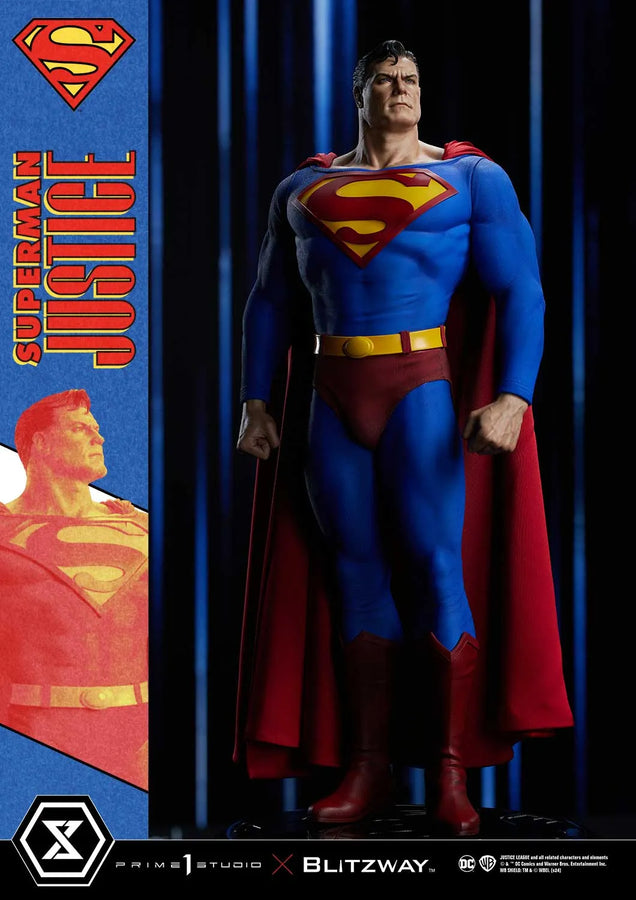 Superman (Regular Version) Justice (Comics) – Prime1Studio – ActionFigure Brasil