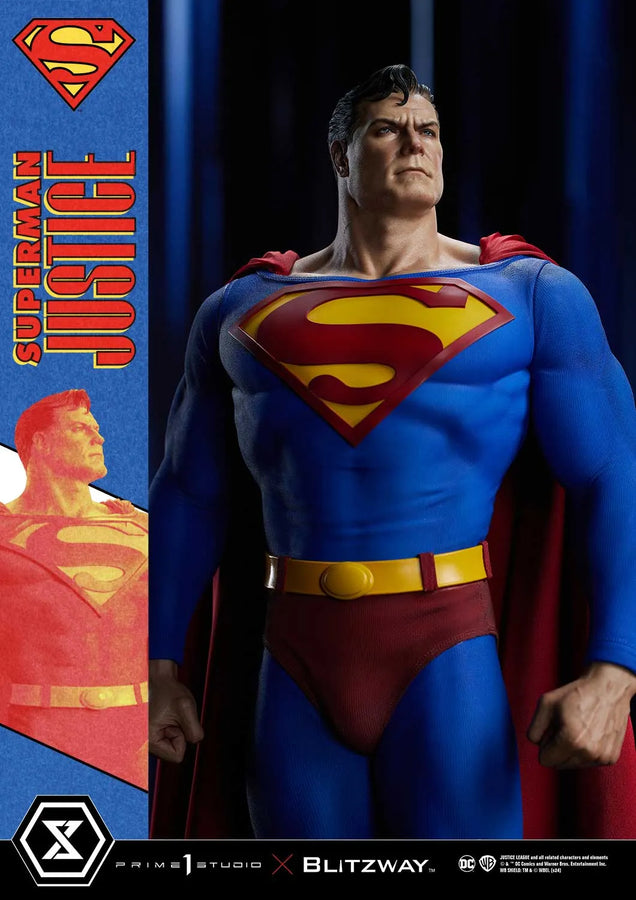 Superman (Regular Version) Justice (Comics) – Prime1Studio – ActionFigure Brasil