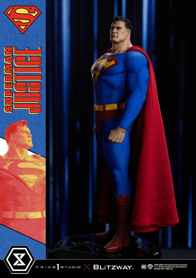 Superman (Regular Version) Justice (Comics) – Prime1Studio – ActionFigure Brasil