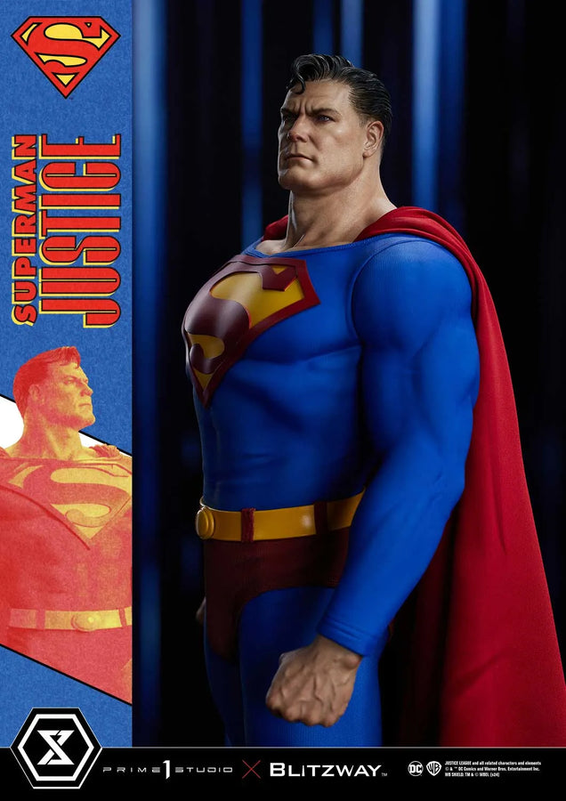 Superman (Regular Version) Justice (Comics) – Prime1Studio – ActionFigure Brasil