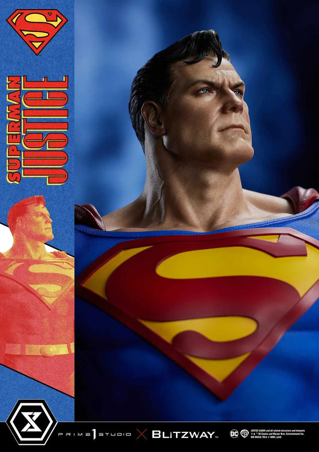 Superman (Regular Version) Justice (Comics) – Prime1Studio – ActionFigure Brasil