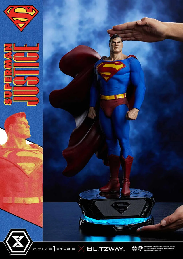 Superman (Regular Version) Justice (Comics) – Prime1Studio – ActionFigure Brasil