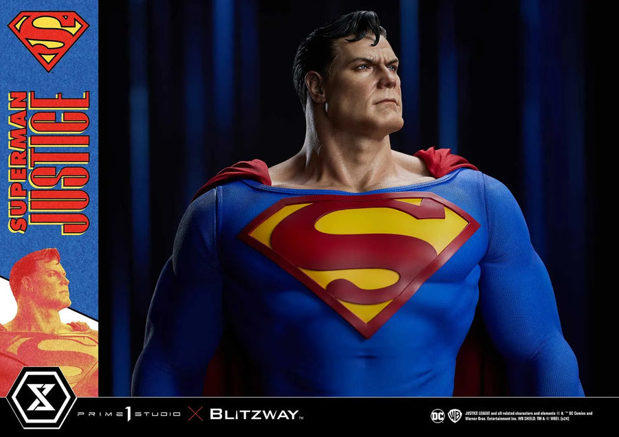 Superman (Regular Version) Justice (Comics) – Prime1Studio – ActionFigure Brasil