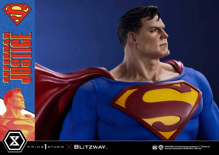 Superman (Regular Version) Justice (Comics) – Prime1Studio – ActionFigure Brasil