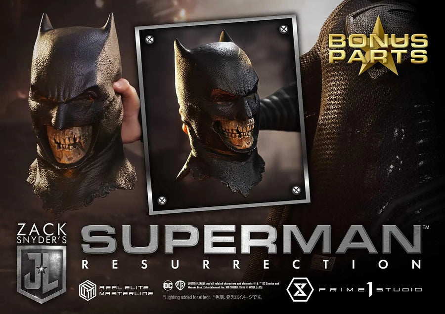 Superman Resurrection (Zack Snyder's DX Bonus) Justice League (Film) – Prime1Studio – ActionFigure Brasil