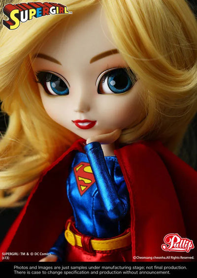 Superman - Supergirl - Pullip - Pullip (Line) - 1/6 - 2013 San Diego Comic Con Model (Groove)ㅤ – Groove – ActionFigureBrasil — com base expositora