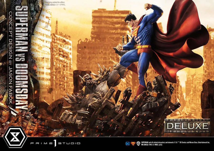 Superman VS Doomsday (Deluxe Bonus Version) Superman (Comics) – Prime1Studio – ActionFigure Brasil