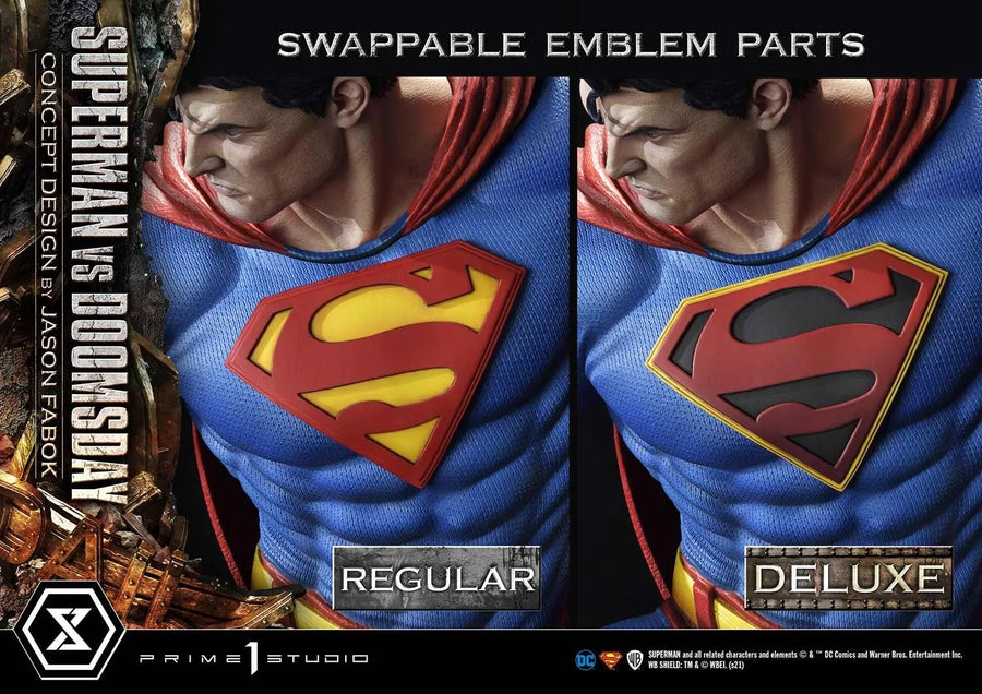 Superman VS Doomsday (Deluxe Bonus Version) Superman (Comics) – Prime1Studio – ActionFigure Brasil