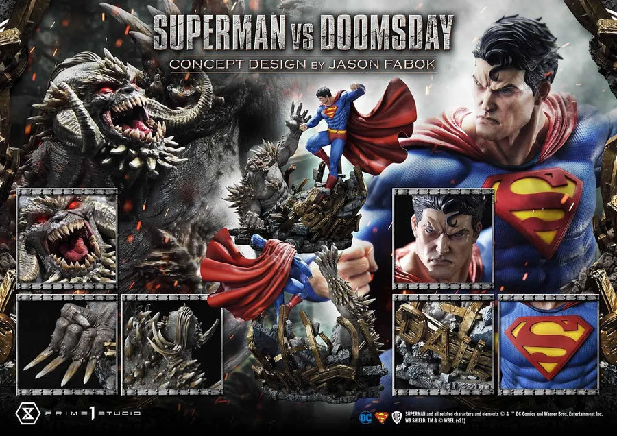 Superman VS Doomsday (Regular Version) Superman (Comics) – Prime1Studio – ActionFigure Brasil