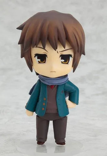 Suzumiya Haruhi no Shoushitsu - Kyon - Nendoroid - Disappearance Ver. - 153 (Good Smile Company)ㅤ – Good Smile Company – ActionFigureBrasil — ângulo diferente