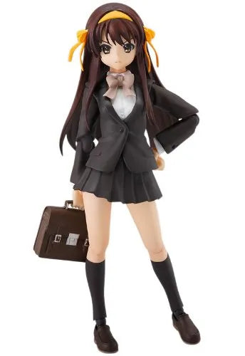 Suzumiya Haruhi no Shoushitsu - Suzumiya Haruhi - Figma #077 - Kouyou Academy Uniform ver. (Max Factory)ㅤ – Max Factory – ActionFigureBrasil