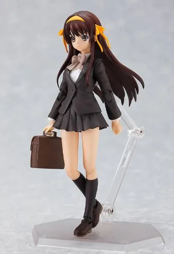Suzumiya Haruhi no Shoushitsu - Suzumiya Haruhi - Figma #077 - Kouyou Academy Uniform ver. (Max Factory)ㅤ – Max Factory – ActionFigureBrasil — detalhe do produto