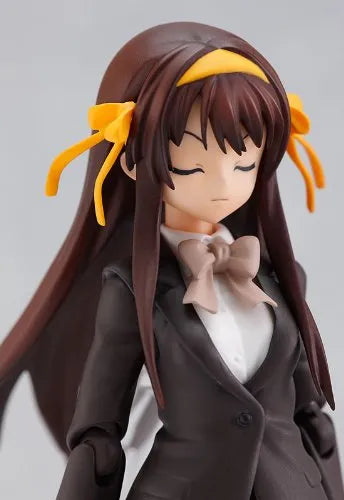 Suzumiya Haruhi no Shoushitsu - Suzumiya Haruhi - Figma #077 - Kouyou Academy Uniform ver. (Max Factory)ㅤ – Max Factory – ActionFigureBrasil — embalagem
