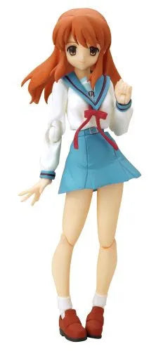 Suzumiya Haruhi no Yuuutsu - Asahina Mikuru - Figma #006 - School Uniform Ver. (Max Factory)ㅤ – Max Factory – ActionFigureBrasil