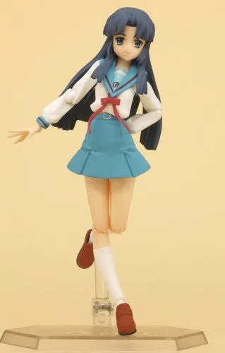 Suzumiya Haruhi no Yuuutsu - Asakura Ryouko - Figma #023 - School Uniform Ver. (Max Factory)ㅤ – Max Factory – ActionFigureBrasil