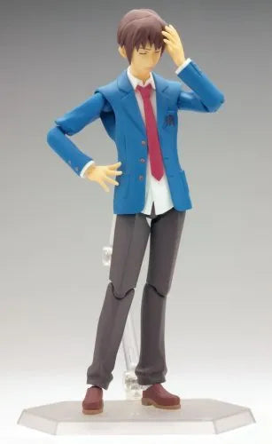 Suzumiya Haruhi no Yuuutsu - Kyon - Figma #004 - School Uniform Ver. (Max Factory)ㅤ – Max Factory – ActionFigureBrasil