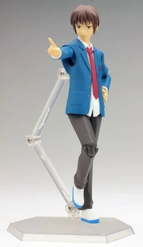 Suzumiya Haruhi no Yuuutsu - Kyon - Figma #004 - School Uniform Ver. (Max Factory)ㅤ – Max Factory – ActionFigureBrasil — acessórios