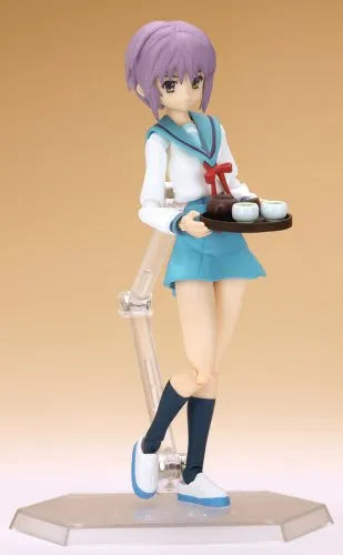 Suzumiya Haruhi no Yuuutsu - Nagato Yuki - Figma #015 - Evil Witch, School Uniform (Max Factory)ㅤ – Max Factory – ActionFigureBrasil