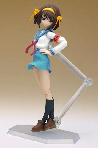 Suzumiya Haruhi no Yuuutsu - Suzumiya Haruhi - Figma #002 - School Uniform ver.ㅤ – Max Factory – ActionFigureBrasil
