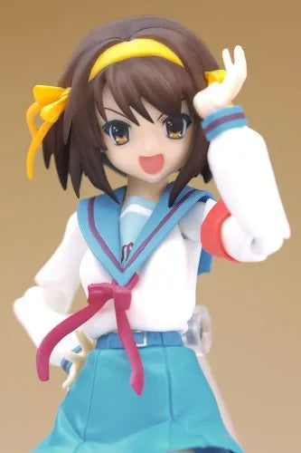 Suzumiya Haruhi no Yuuutsu - Suzumiya Haruhi - Figma #002 - School Uniform ver.ㅤ – Max Factory – ActionFigureBrasil