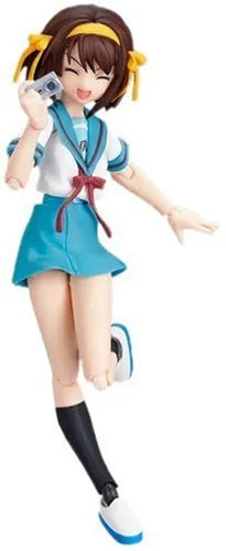 Suzumiya Haruhi no Yuuutsu - Suzumiya Haruhi - Figma #034 - Summer School Uniform Ver. (Max Factory)ㅤ – Max Factory – ActionFigureBrasil