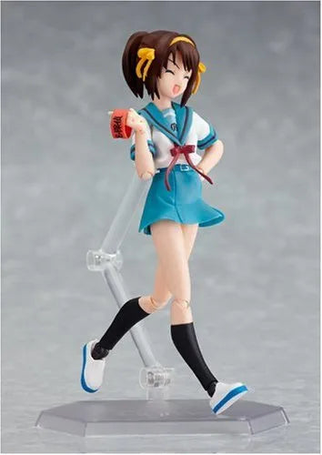 Suzumiya Haruhi no Yuuutsu - Suzumiya Haruhi - Figma #034 - Summer School Uniform Ver. (Max Factory)ㅤ – Max Factory – ActionFigureBrasil — close